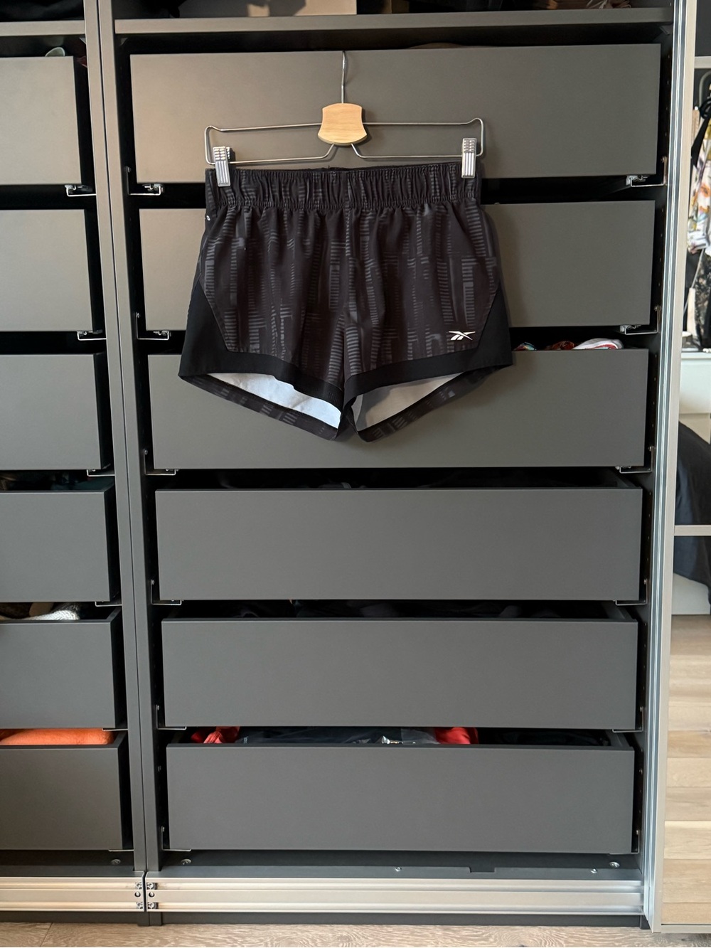 Reebok Les Mills Black Athletic Shorts